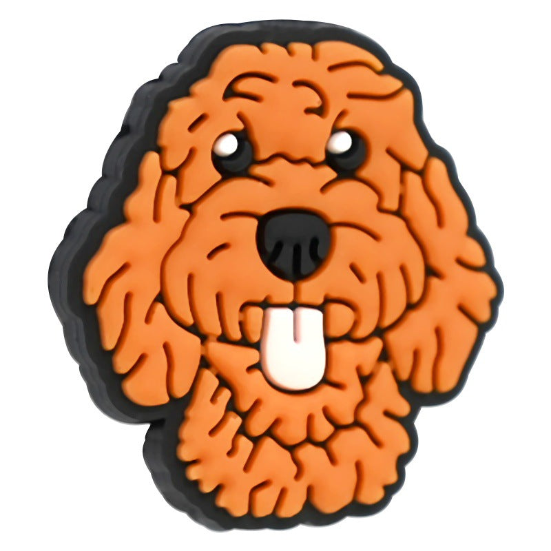 Wholesale   Random 100pcs/pack  Cute cartoon puppy beaded beads